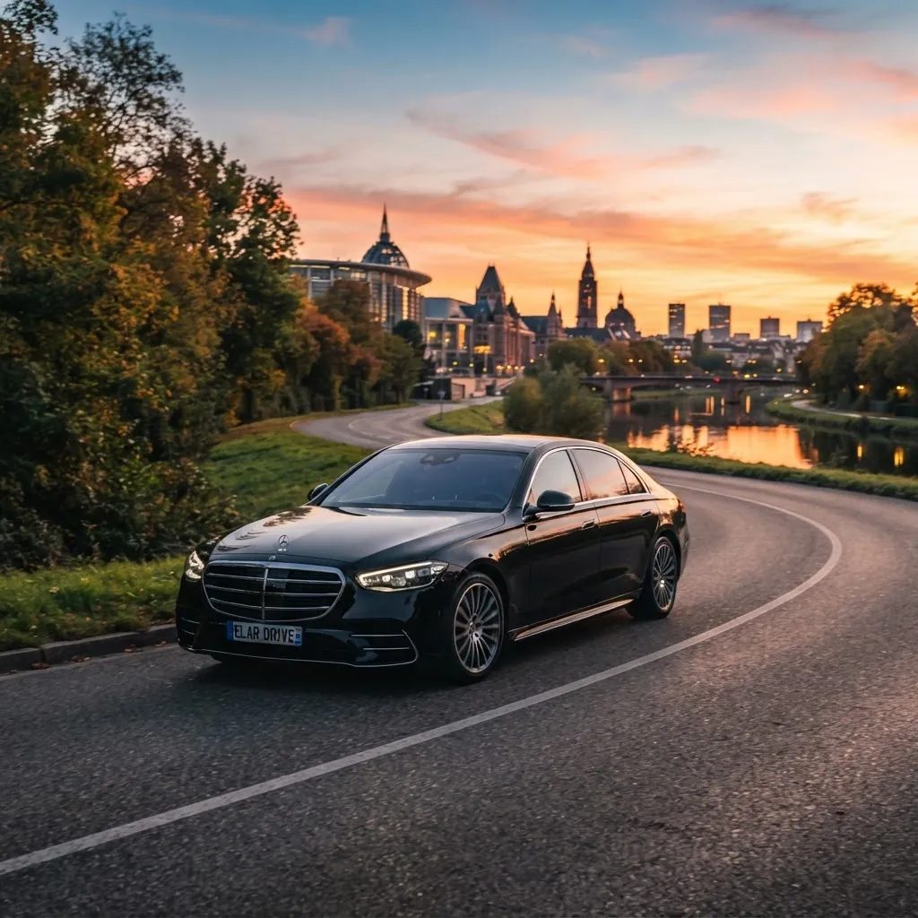 Chauffeur privé VTC de Strasbourg vers l'Europe : liaisons internationales porte