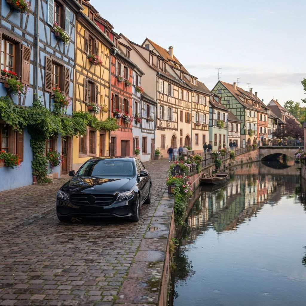 Privater Transfer zum Weihnachtsmarkt Colmar von Straßburg